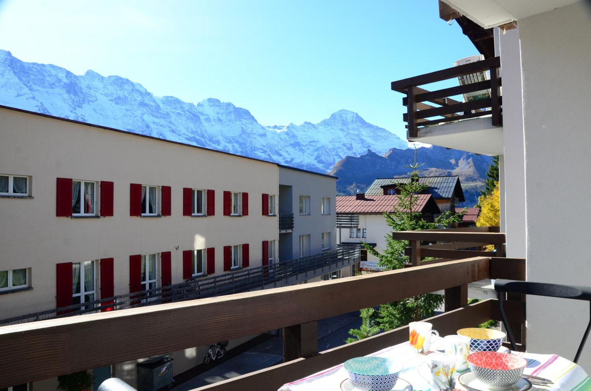 Charming And Cosy Apartment Murren Exterior photo